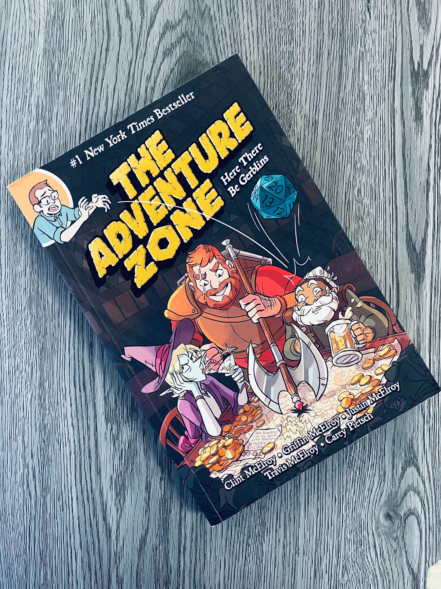 The Adventure Zone Vol 1: Here There Be Gerblins by Clint McElroy - Graphic Novel Used