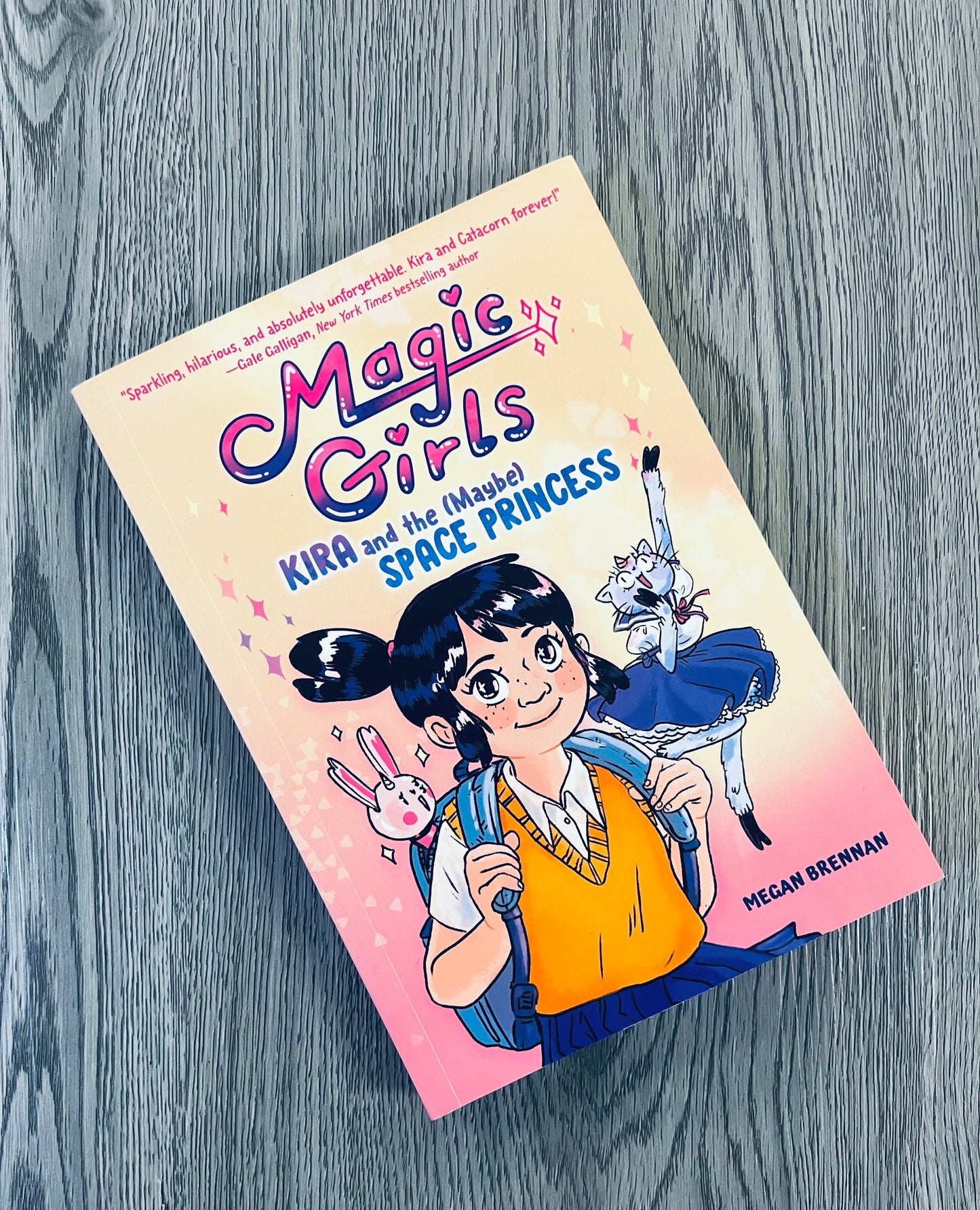 Kira and the (Maybe) Space Princess (Magic Girls #1) by Megan Brennan - Graphic Novel-Used