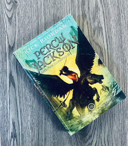 Percy Jackson and the Olympians by Rick Riordan-Used