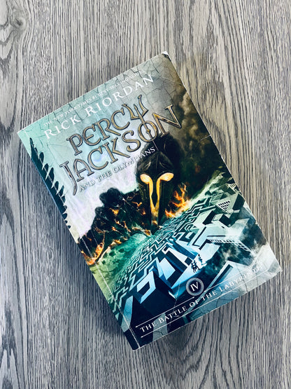 Percy Jackson and the Olympians by Rick Riordan-Used