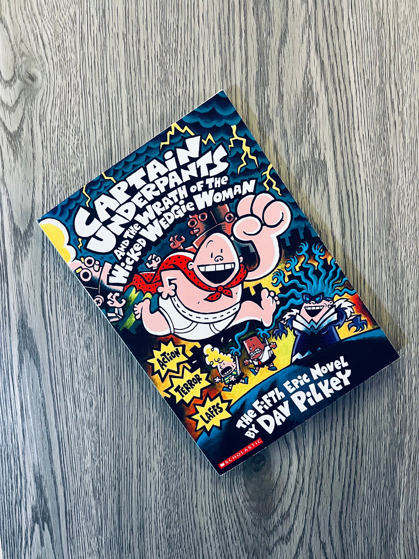 Captain Underpants Series by Dav Pilkey - Paperback Used
