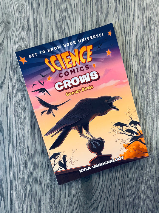 Crows: Genius Birds by Kyla Vanderklugt - Graphic Novel - Used