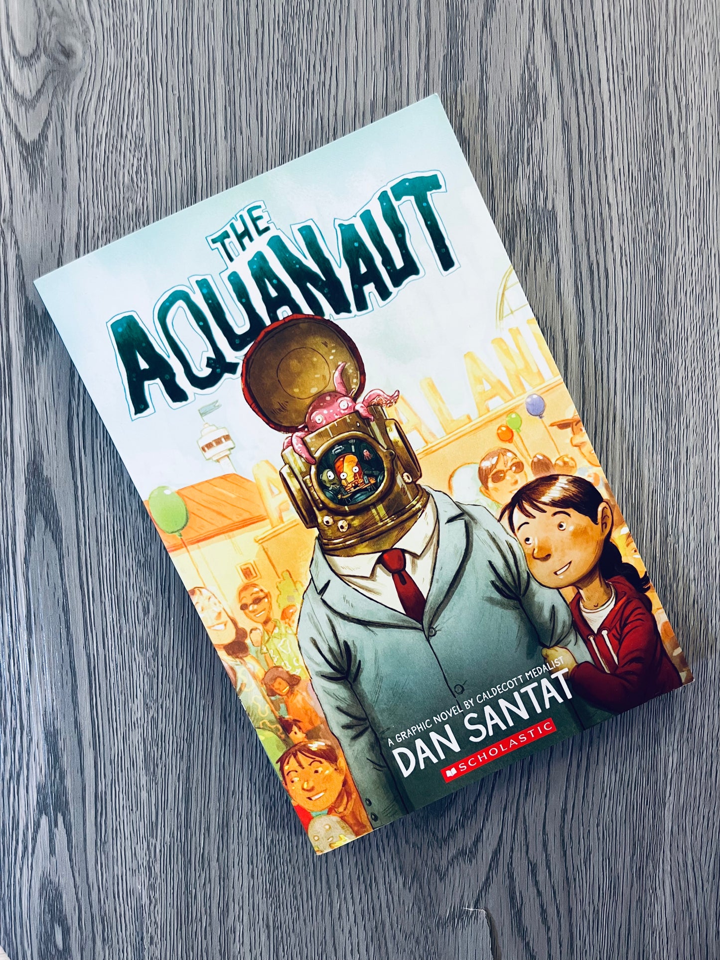 The Aquanaut by Dan Santat - Graphic Novel - Used