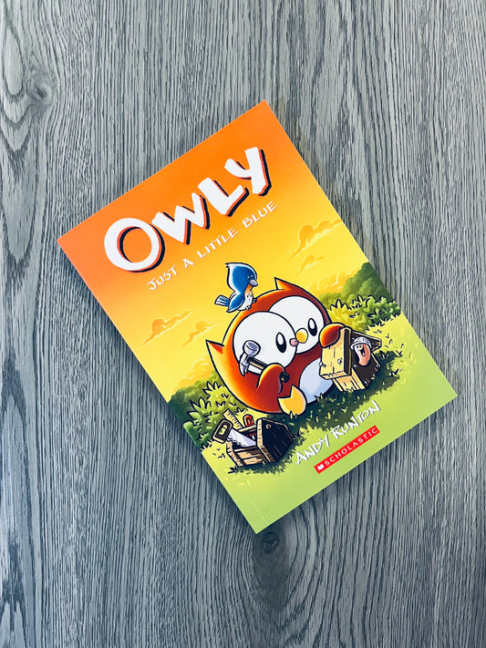 Just a Little Blue (Owly #2) by Andy Runton - Graphic Novel - Used