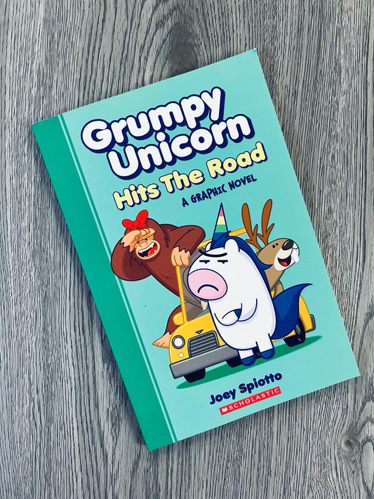 Grumpy Unicorn Hits the Road by Joey Spiotto - Graphic Novel - Used