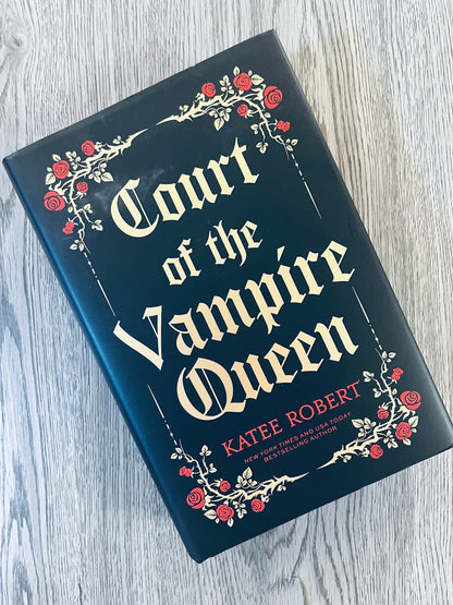 Court of The Vampire Queen (Bloodline Vampires #1-3) by Katee Robert - Hardcover Sprayed Edges - Used