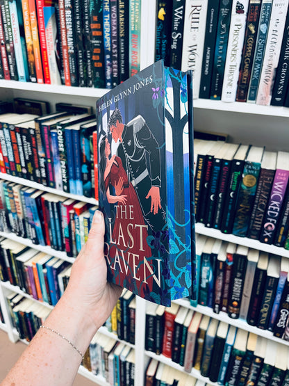 The Last Raven (The Ravens #1) by Helen Glynn Jones - Hardcover Sprayed Edges - Used