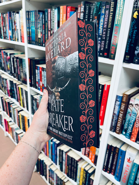 Fate Breaker (Realm Breaker #3) by Victoria Aveyard - Hardcover Sprayed Edges - Used