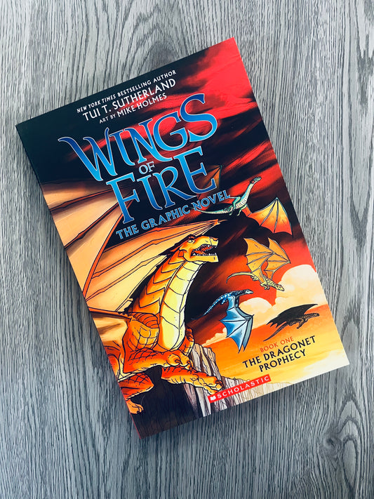 Wings of Fire Series by Tui T Sutherland - Graphic Novels