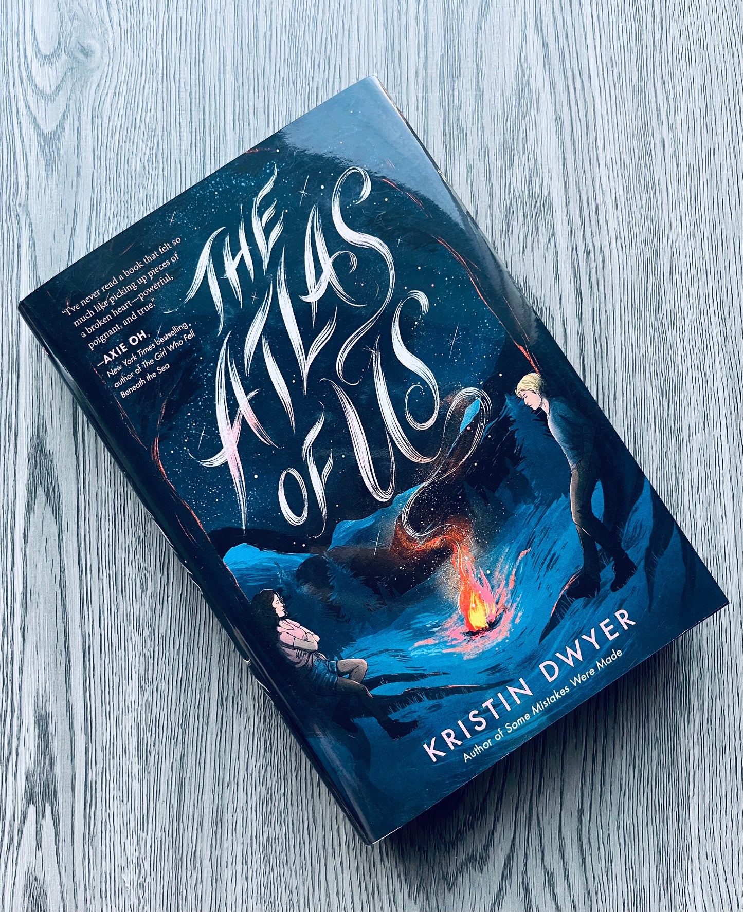 The Atlas of Us by Kristin Dwyer -  Hardcover Sprayed Edges Used