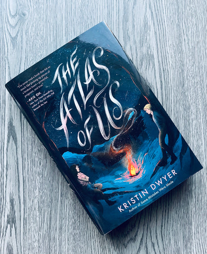 The Atlas of Us by Kristin Dwyer -  Hardcover Sprayed Edges Used