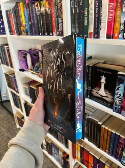 The Atlas of Us by Kristin Dwyer -  Hardcover Sprayed Edges Used