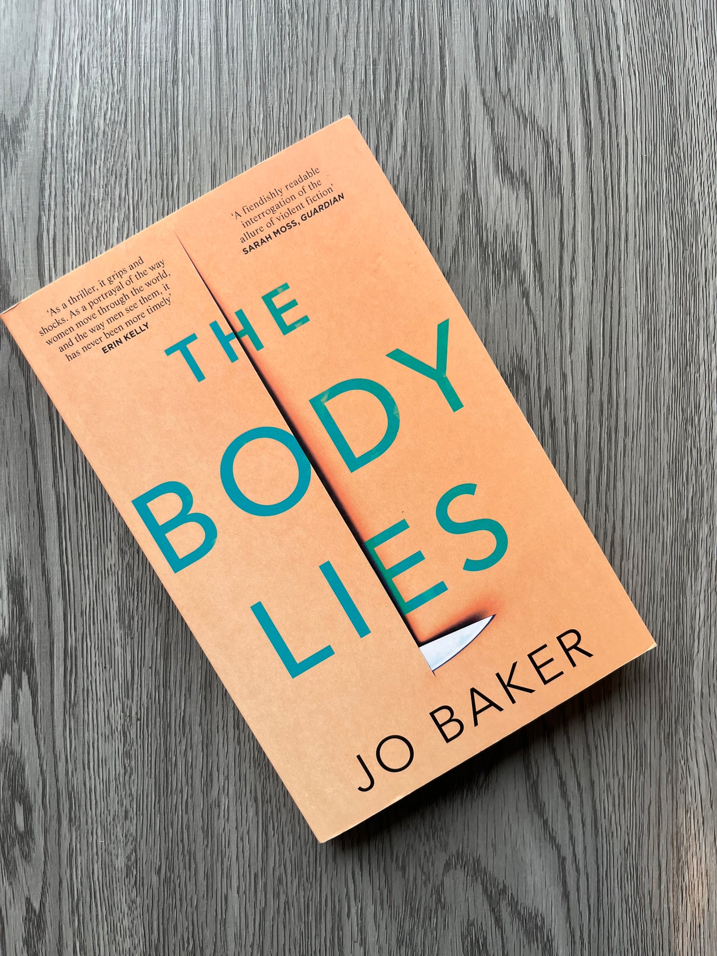 The Body Lies by Jo Baker - Used