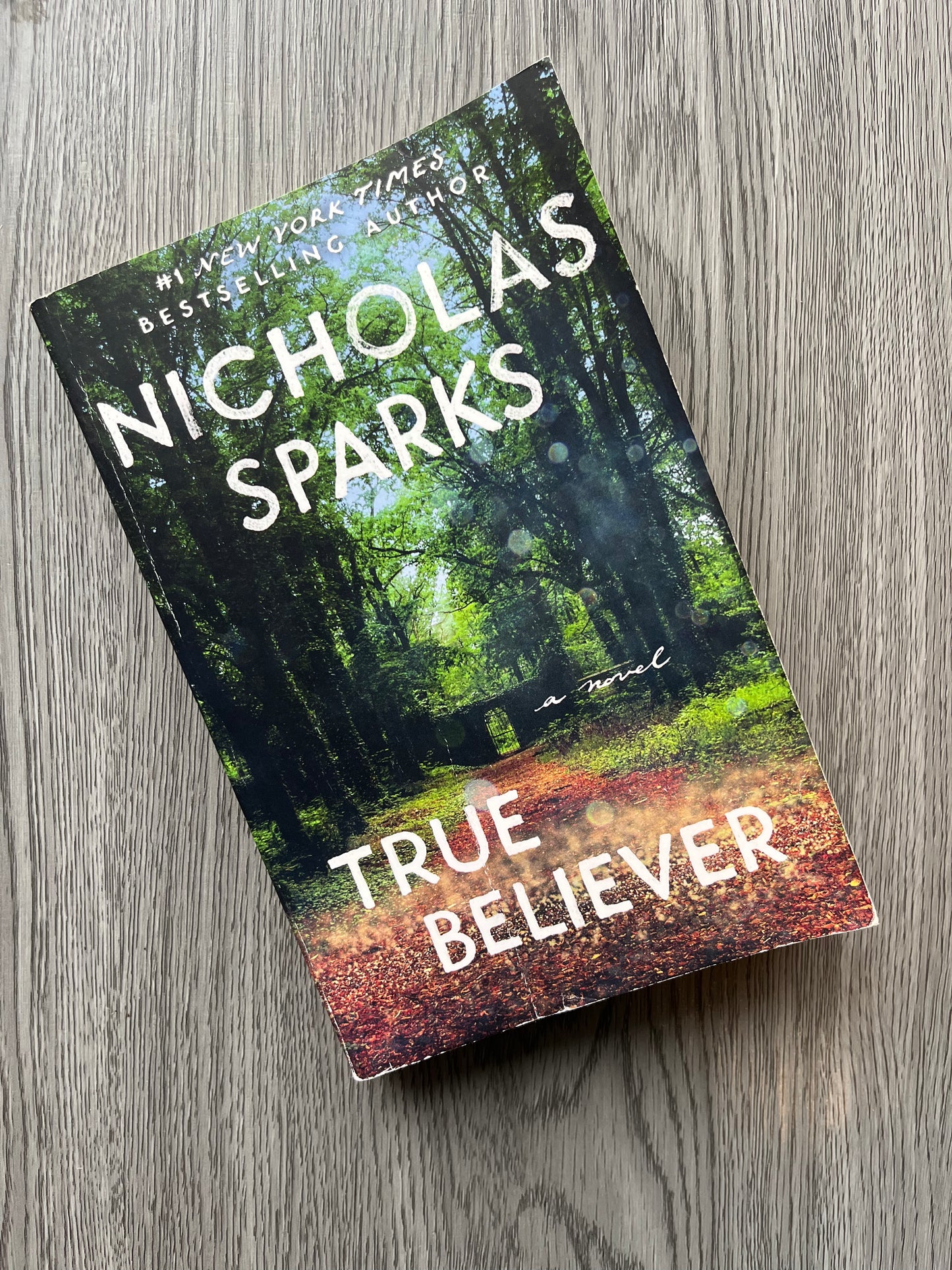 True Believer by Nicholas Sparks - Used