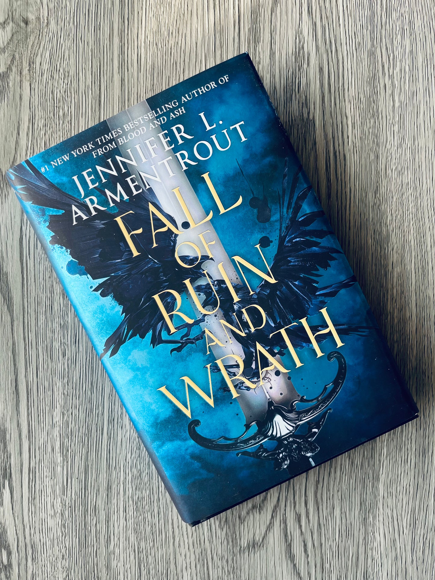 Fall of Ruin and Wrath (Awakening #1) by Jennifer L. Armentrout - Hardcover Used