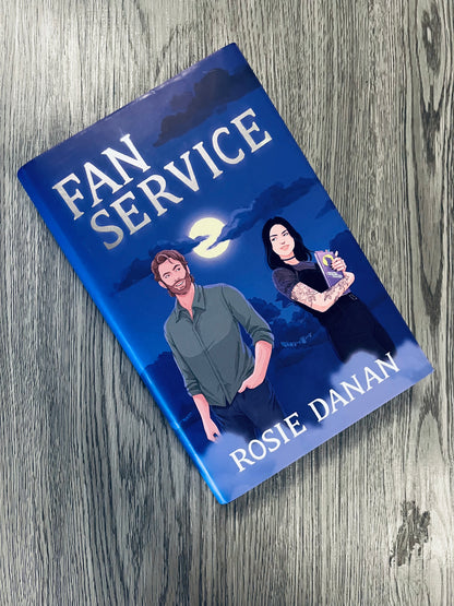 Fan Service by Rosie Danan - Hardcover Signed Sprayed Edge Edition - Used