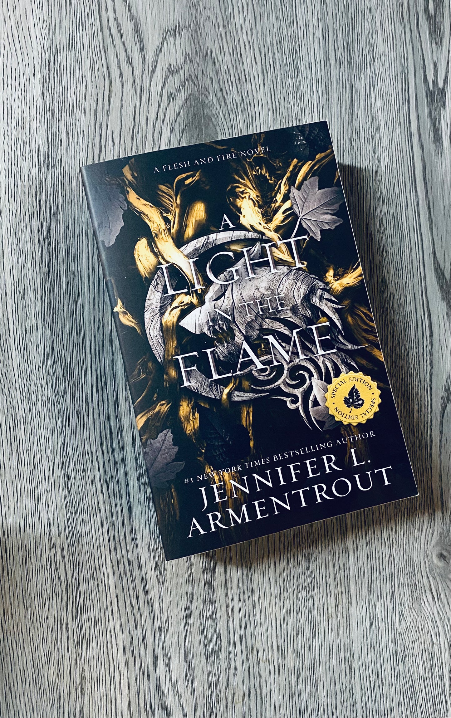 A Light In The Flame ( Flesh & Fire #2) by Jennifer L. Armentrout-Used