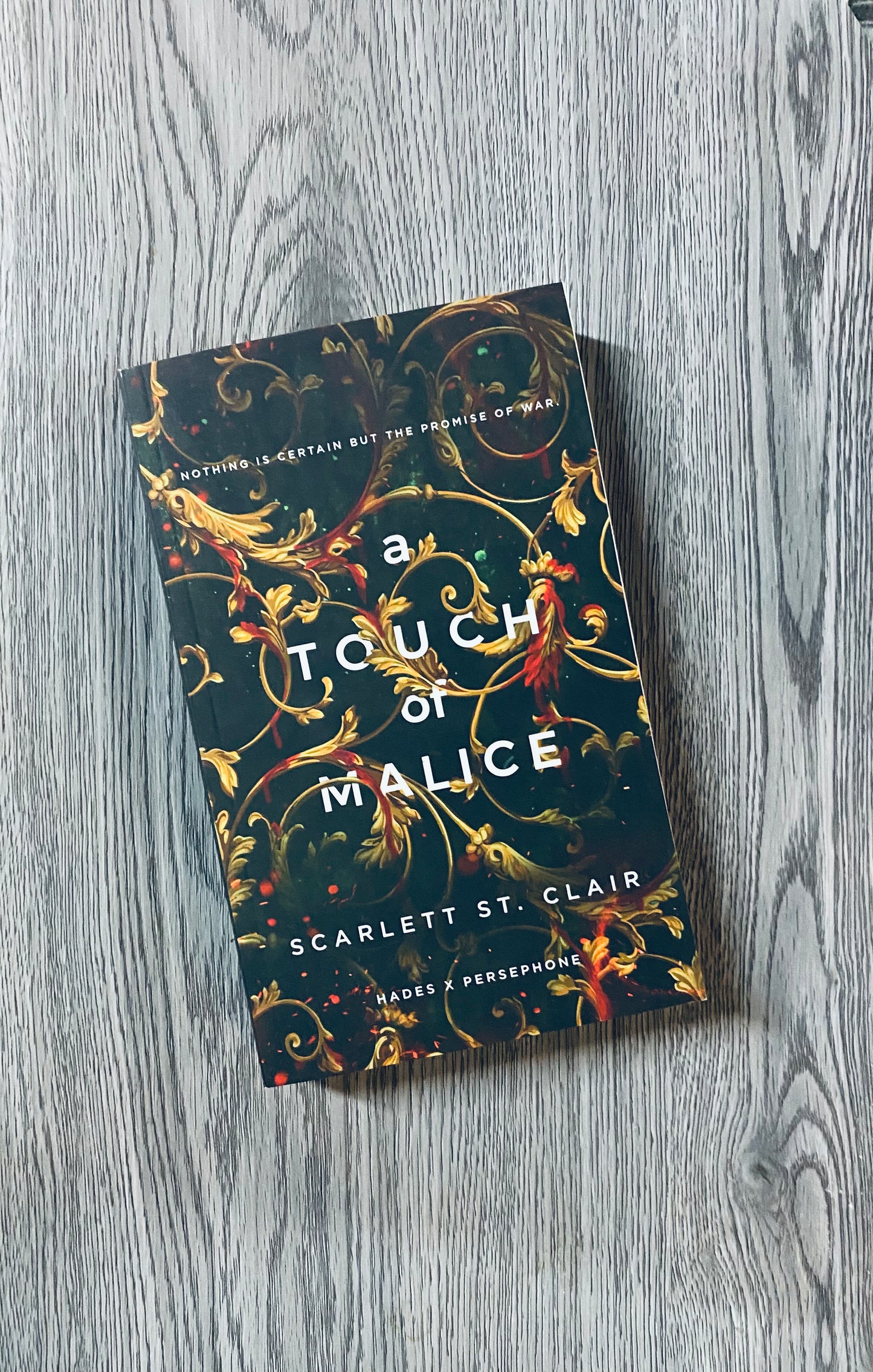 A Touch of Malice ( Hades X Persephone #3) by Scarlett St. Clair