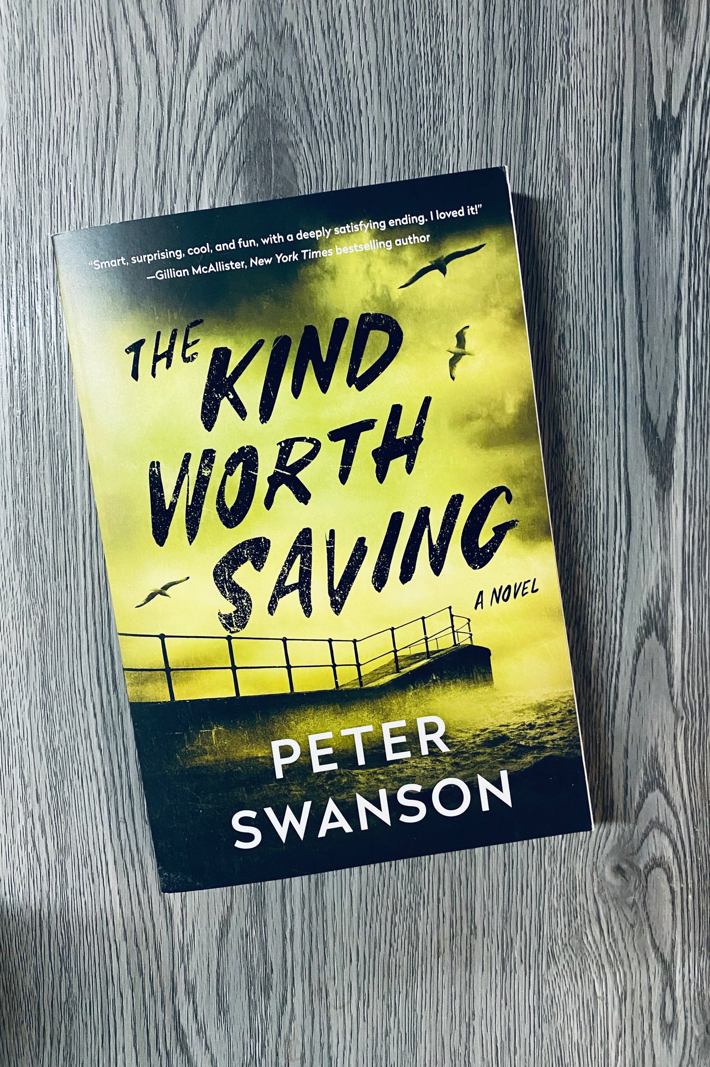 The Kind Worth Saving (Henry Kimball/Lily Kintner #2) by Peter Swanson-Used