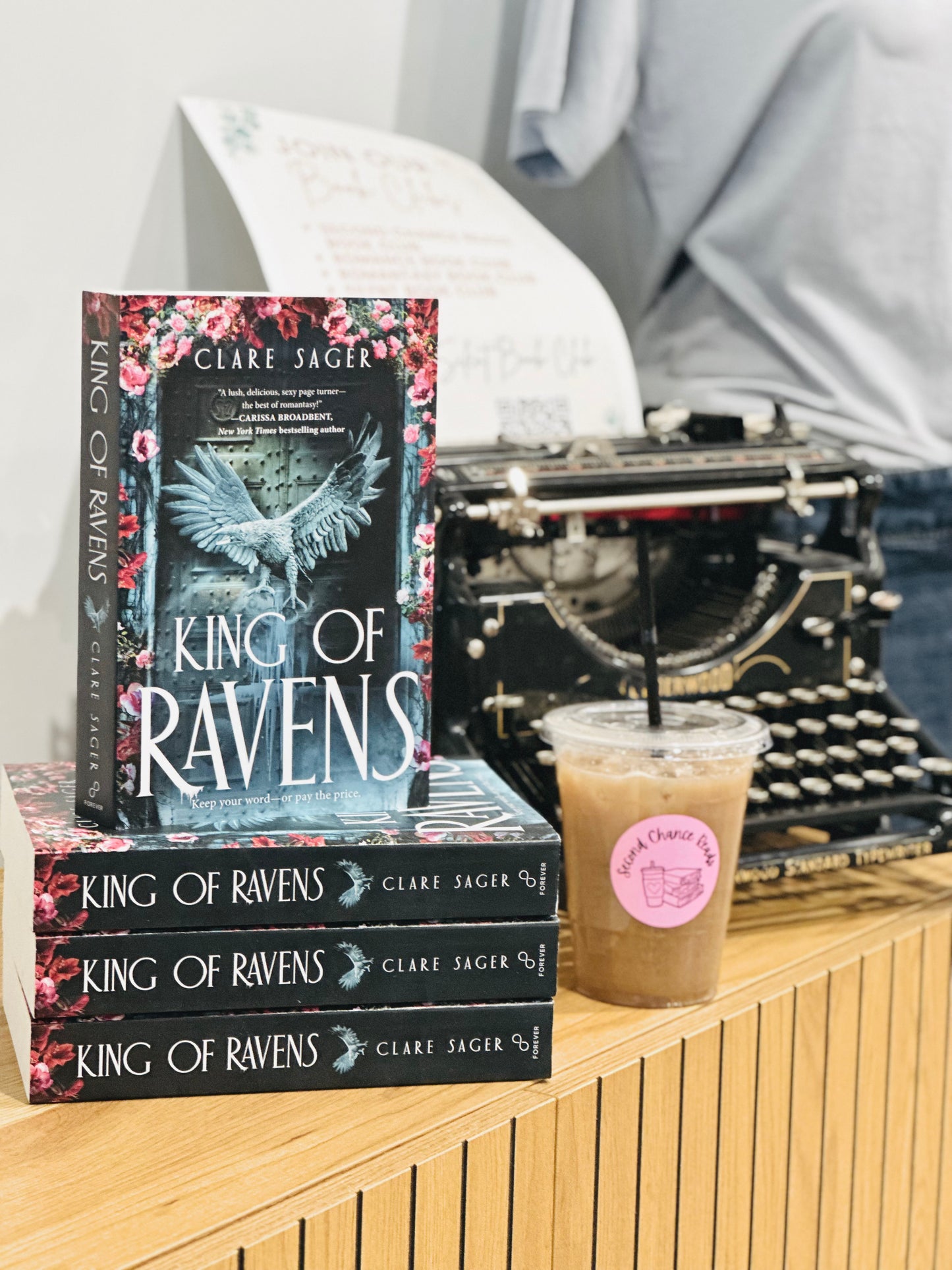 Romantasy Book Club Sign up- King of Ravens by Clare Sager