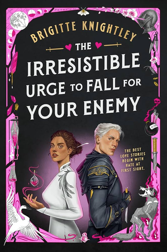 PREORDER: The Irresistible Urge to Fall from your Enemy (Dearly Beloathed #1) by Brigitte Knightley-Hardcover New