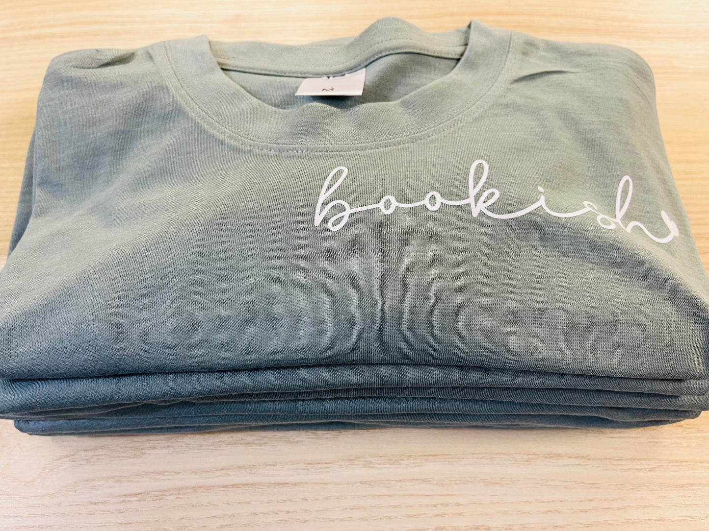 Bookish T-Shirt - Sage Green