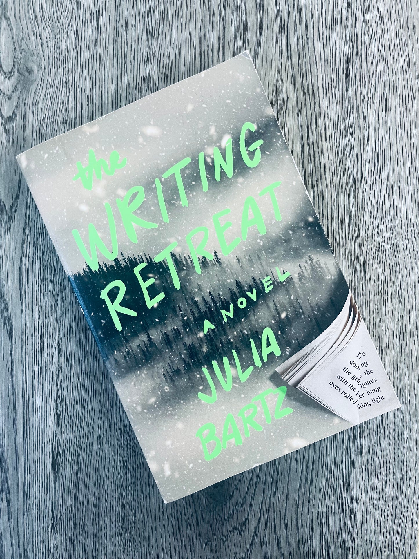 The Writing Retreat by Julia Bartz