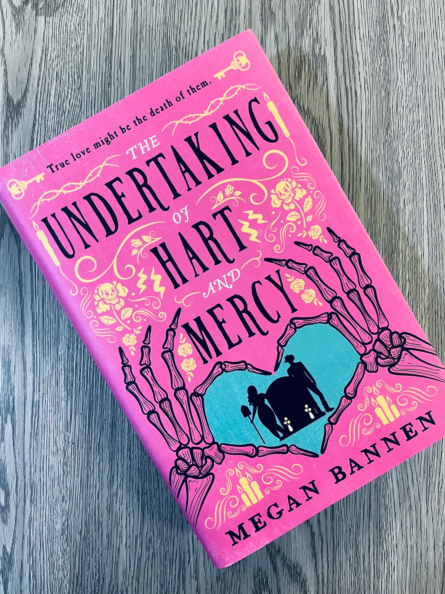 The Undertaking of Hart and Mercy by Megan Bannen (Sprayed Edges & Signed) - Hardcover