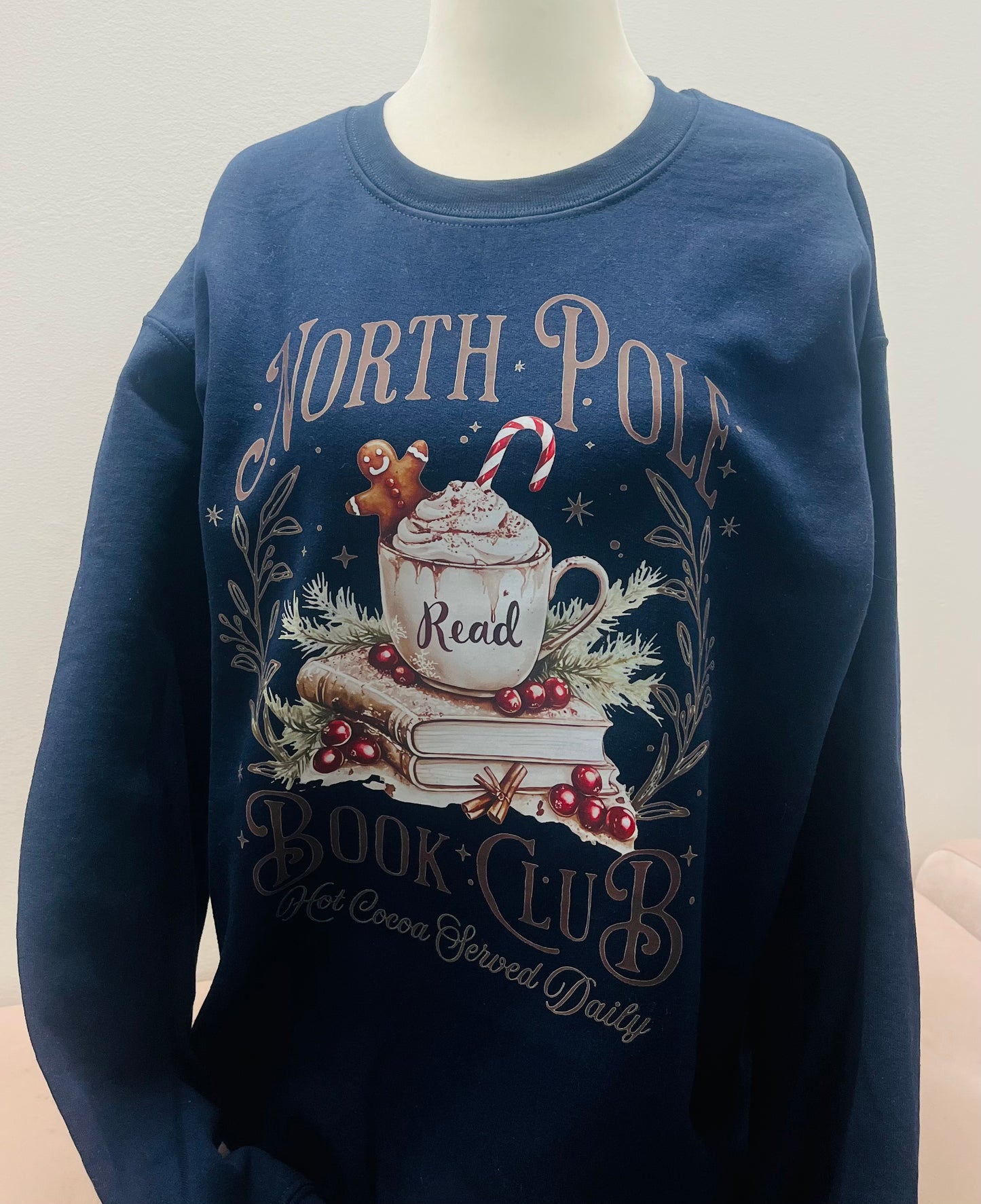 North Pole Book Club Crewneck