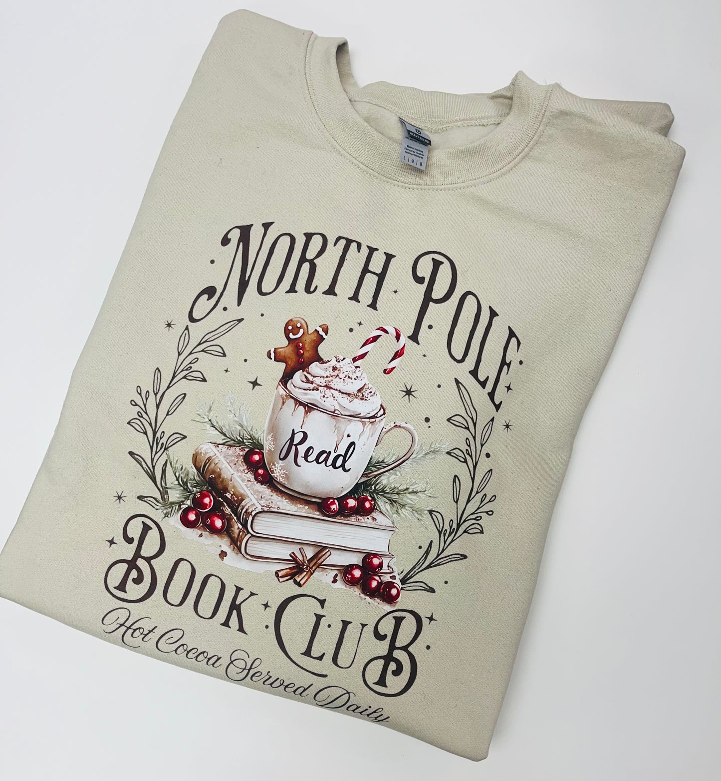 North Pole Book Club Crewneck