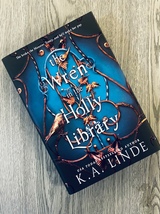 The Wren in the Holly Library by K.A. Linde - Deluxe Edition-Hardcover Used