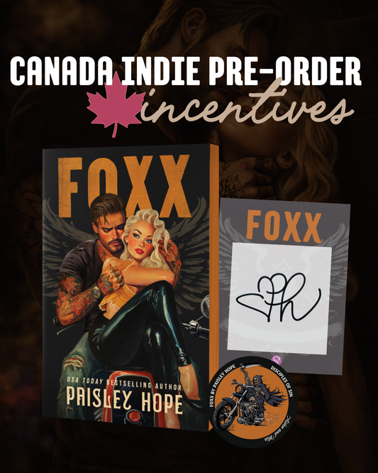 PREORDER: Foxx( The Soldiers of Bedlam #3) by Paisley Hope-Sprayed New