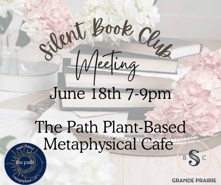 Silent Book Club at The Path Plant-Based Metaphysical Cafe-Sign Up