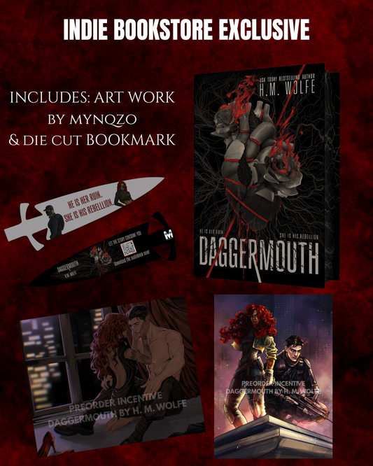 PREORDER: Daggermouth ( The Heart #1)  by H.M Wolfe-Hardcover New