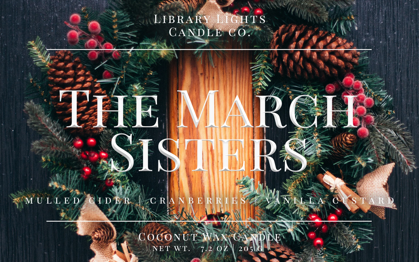 Library Lights Holiday Candles