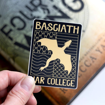 Basgiath War College Emblem Sticker | Fourth Wing