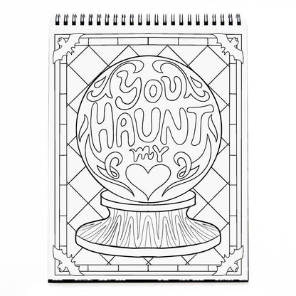 Waiting for the Night Gothic Love Coloring Book
