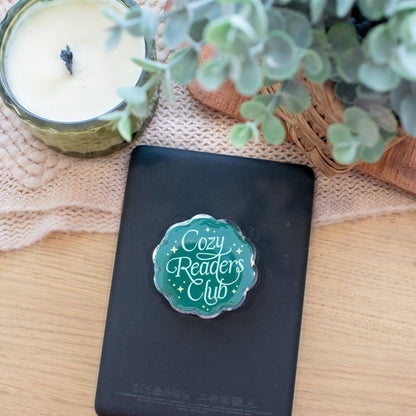 Cozy Readers Club- Phone/E-Reader Grip