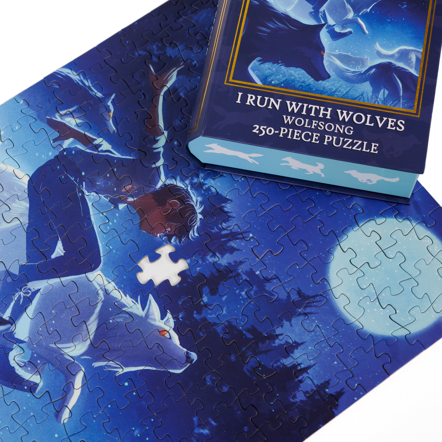 I Run With Wolves Keepsake Puzzle | Green Creek