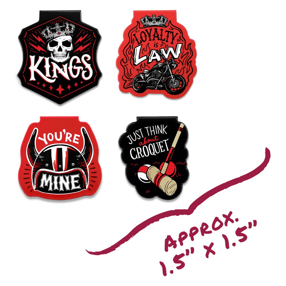 The Kings of Kearny Magnetic Bookmarks (4-Pack)