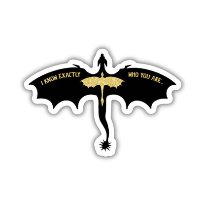 Violet's Relic Holographic Sticker | Fourth Wing