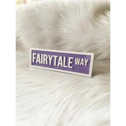 Acrylic Shelf Sign with Stand
