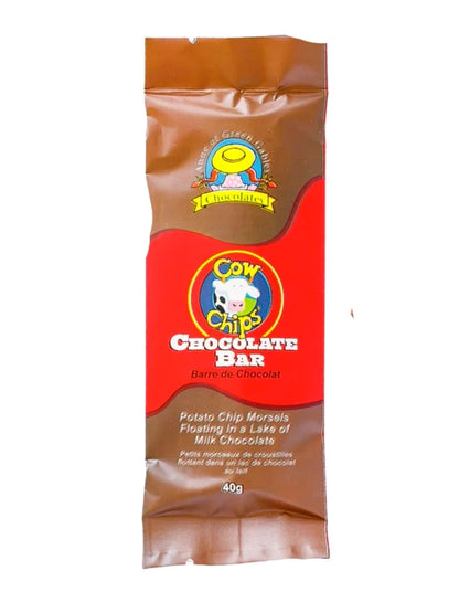 Cow Chip Chocolate Bar