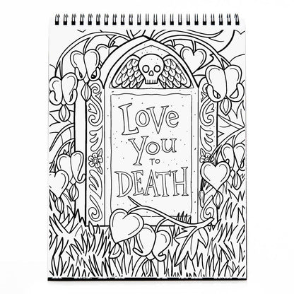 Waiting for the Night Gothic Love Coloring Book