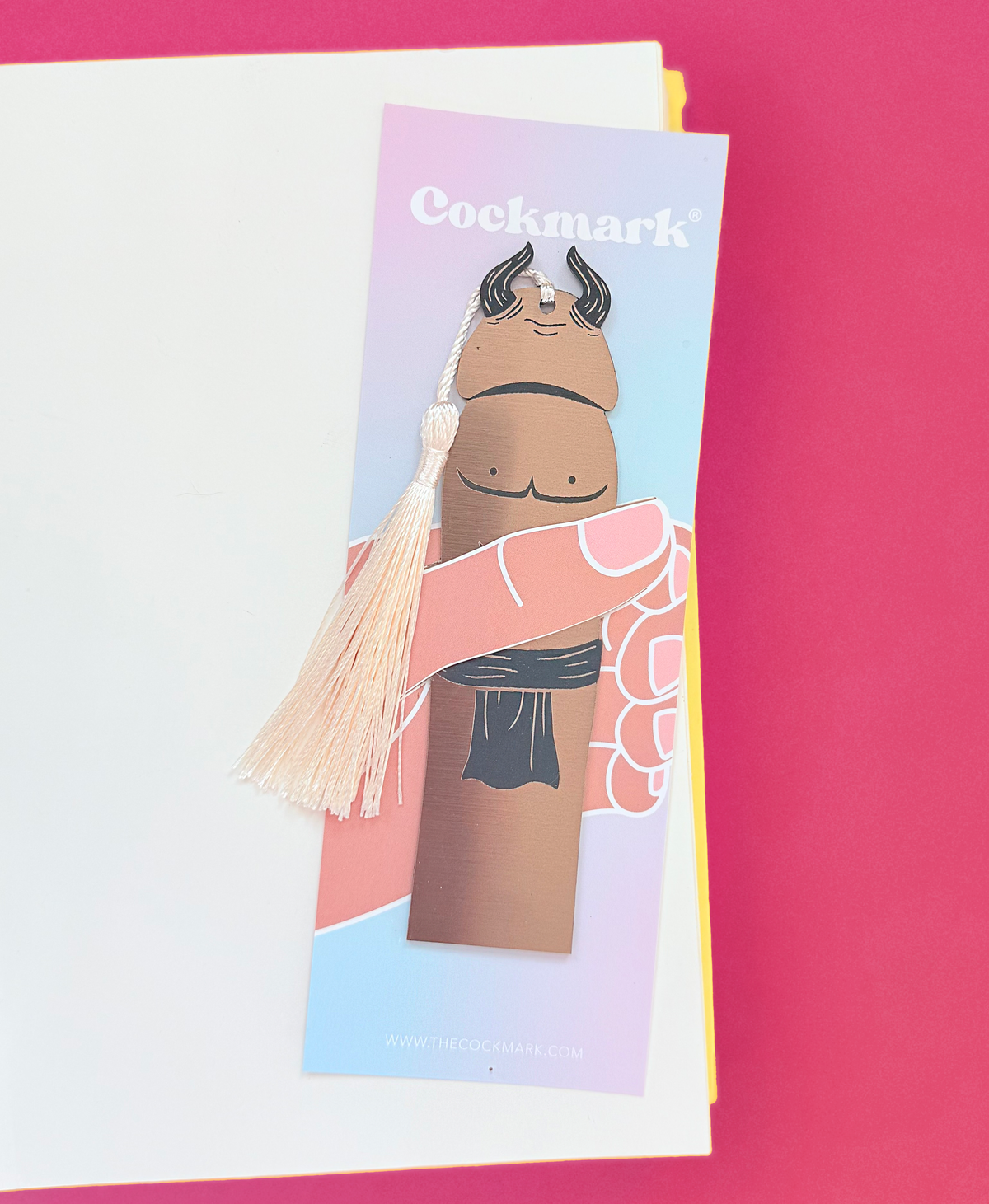 Minotaur Cockmark Bookmark
