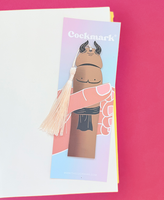 Minotaur Cockmark Bookmark