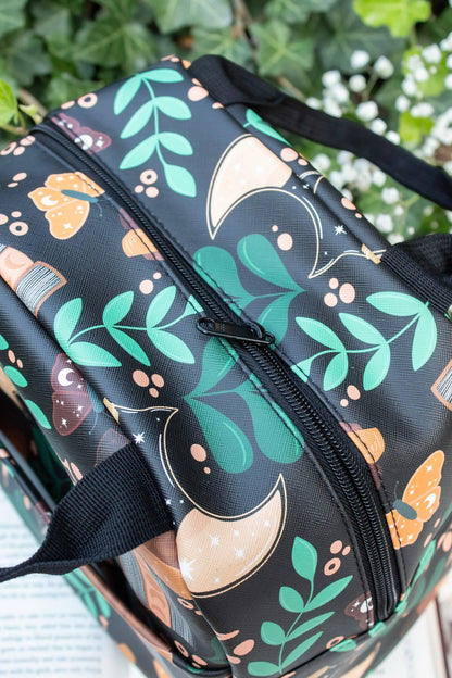 Burgundy Books | Bookish Insulated Lunch Tote