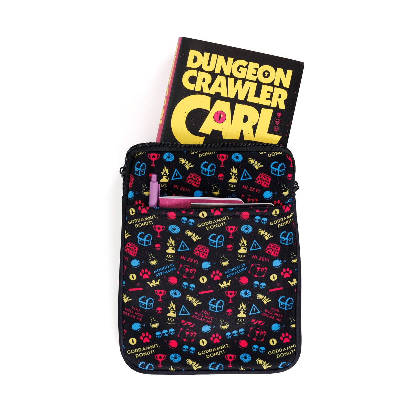 Hello Crawlers Book Sleeve | Dungeon Crawler Carl