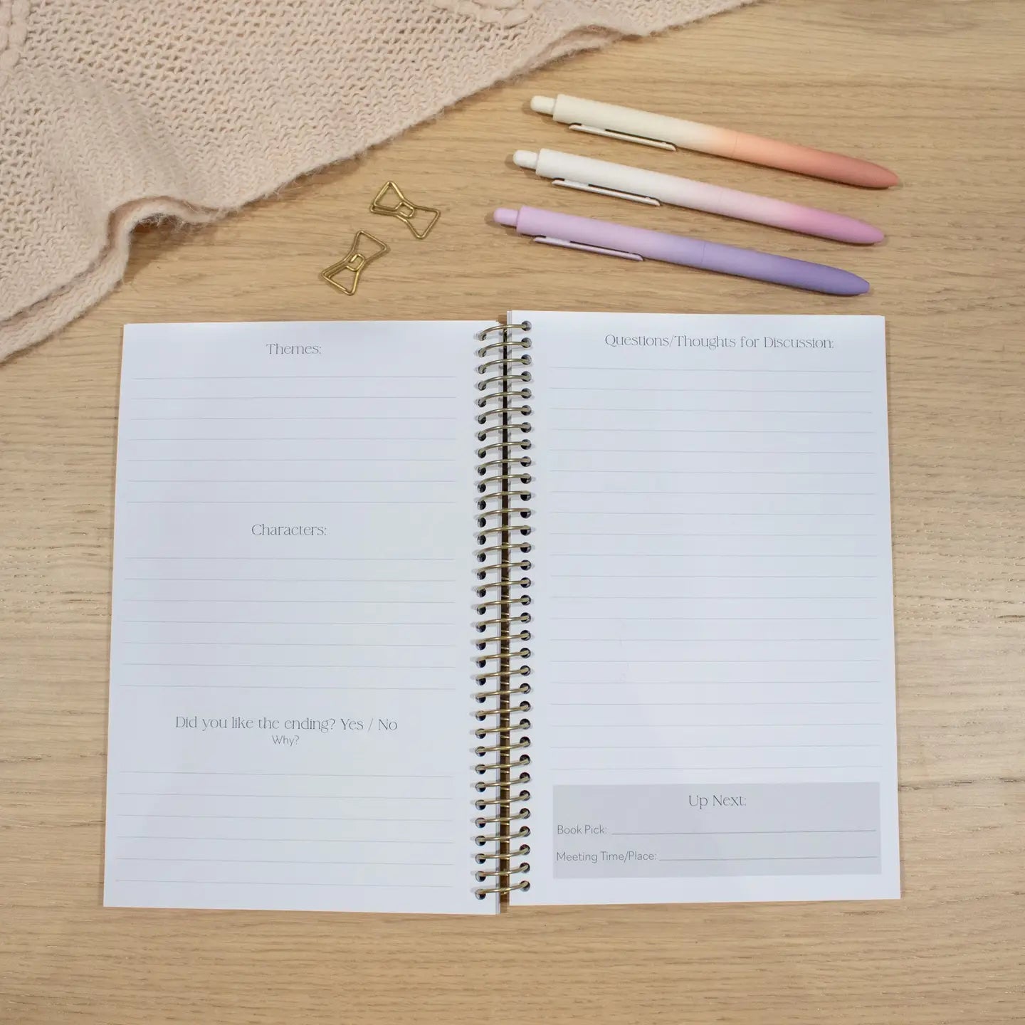 Book Club Journal
