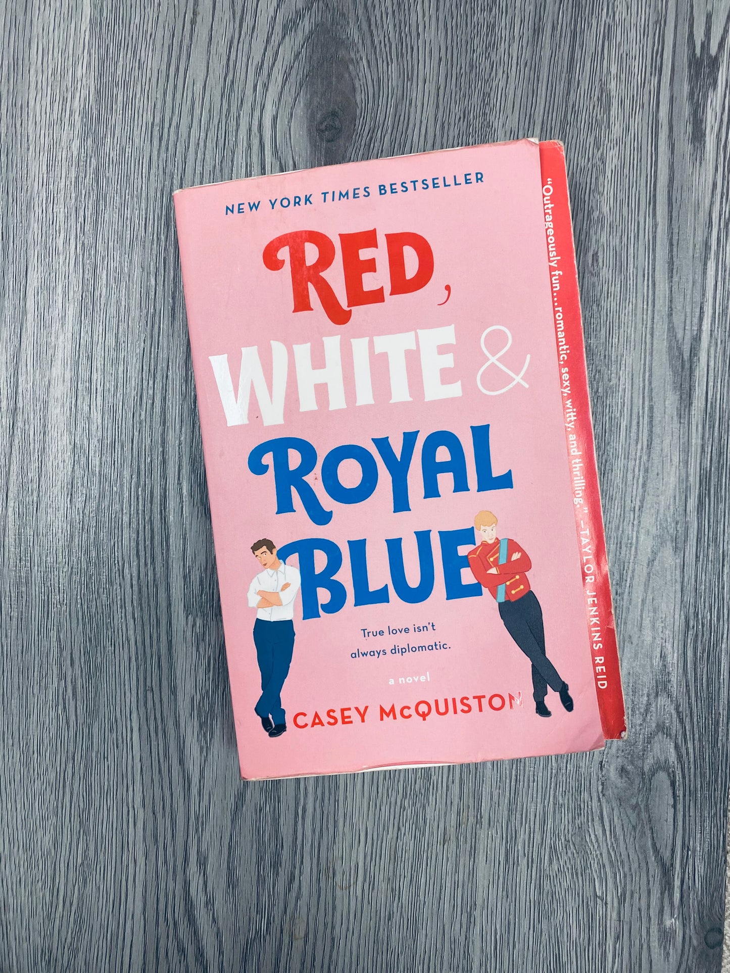 Red White and Royal Blue by Casey McQuiston-Used